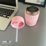 تراول ماگ دوقفله کافی شیاردار کد 0053 - Image 5
