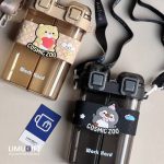 قمقمه دو مخزنه طرح Work Hard کد 0146 - Image 14