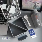 ست لانچ باکس مربع و قمقمه کد 0155 - Image 9