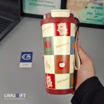 تراول ماگ دوحالته طرحدار کد 0203