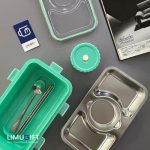 لانچ باکس داخل استیل مستطیلی برند Laxson کد 0231 - Image 6