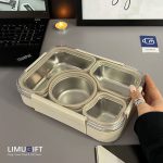 لانچ باکس واشردار داخل استیل 4 قسمتی کد 0235 - Image 3