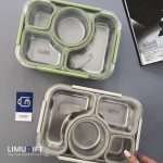 لانچ باکس واشردار داخل استیل 4 قسمتی کد 0235 - Image 7