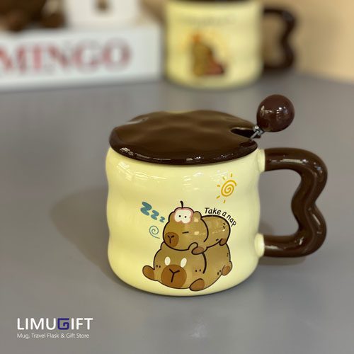 ماگ سرامیکی طرح کاپی بارا 1 ماگ سرامیکی طرح کاپی بارا کد 0264 - Image 1