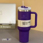 تراول ماگ استنلی Stanley Quencher تامبلر بنفش 40oz- کد 0280