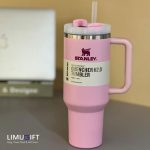 تراول ماگ مدل تامبلر برند استنلی صورتی-Stanley کد 0271