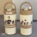 تراول ماگ فانتزی کاستا کافی دوحالته دسته‌دار-COSTA COFFEE کد 0289 - Image 2