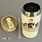 تراول ماگ فانتزی کاستا کافی دوحالته دسته‌دار-COSTA COFFEE کد 0289 - Image 5