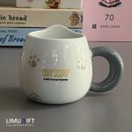 ماگ  سرامیکی طرح اسنوپی دسته طوسی کد 0314 - Image 4