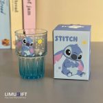 ماگ دیزنی استیچ شیشه ای آبی (Stitch)-  کد 0296 - Image 4