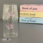 ست پارچ و لیوان پیرکس پروانه ای کد 0307 - Image 4