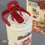 تراول ماگ دیلر طرح تِدی (خرس فانتزی) دسته‌دار دوحالته با صافی دتاکس 920 میل-  DillerJam Bearکد 0352 - Image 3