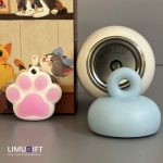 مینی فلاسک دیلر طرح گربه آبی با آویز 270 میلی لیتر - Diller کد 0341 - Image 5