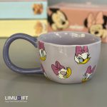 ماگ دیزنی دیزی داک (Daisy duck) سرامیکی فانتزیِ بنفش - کد 0326 - Image 2