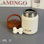 مینی تراول ماگ دیلر طرح استخوان 200 میلی‌لیتر- Diller کد 0342 - Image 3