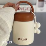 مینی تراول ماگ دیلر طرح استخوان 200 میلی‌لیتر- Diller کد 0342