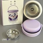 مینی فلاسک فانتزی پاندا برند دیلر 200 میل با بند و صافی استیل- Diller کد 0348 - Image 3