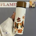 مینی فلاسک دیلر گربه قهوه‌‌ای 150 میل -Diller کد 0346