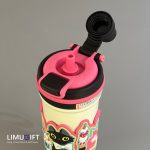 درب دوحالته تراول ماگ بوشنگ با نی و آسان نوش