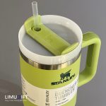 ماگ نِی‌دار استنلی Stanley Quencher تامبلر سبز لیمویی 40oz- کد 0359 - Image 2