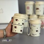 تراول ماگ فانتزی طرح قلب
