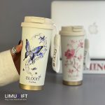 تراول ماگ فانتزی طرح پروانه آبی