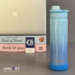 تراول ماگ تایسو درب پیچی براقِ شاینی- قمقمه استیل آبرنگی کد 0370 - Image 4