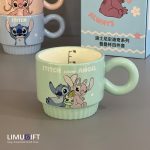 ماگ دیزنی استیچ و آنجل سرامیکی (Stitch and angel)- کد 0380 - Image 3