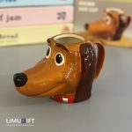 ماگ سرامیکی فانتزی طرح پاپی برجسته (سگ کارتونی)- کد 0383