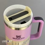 تراول ماگ استنلی Stanley Quencher مدل تامبلر رنگ  صورتیِ یاسی 40oz- کد 0394 - Image 4