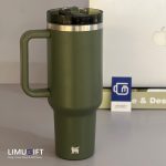 تراول ماگ استنلی مدل تامبلر نیوکالکشن 40oz سبز ارتشی -stanley کد 0395 - Image 2