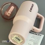 تراول ماگ استنلی مدل تامبلر نیو کالکشن 40oz رنگ صورتی مونوکروم- Stanley کد 0407 - Image 4