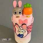 تراول ماگ فانتزی دوحالته دیزنی اصل زوتوپیا درب عروسکی بنددار 400 میل (zootopia disney)- کد 0413 - Image 17
