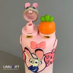 تراول ماگ فانتزی دوحالته دیزنی اصل زوتوپیا درب عروسکی بنددار 400 میل (zootopia disney)- کد 0413 - Image 15