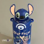 تراول ماگ کودک نی دار دیزنی اصل استیچ  600 میل آبی (Stitch Disney)-  کد 0411 - Image 5