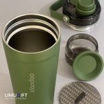 شیکر تراول ماگ دوجداره دسته دار برند Xiaodao- کد 0421 - Image 12