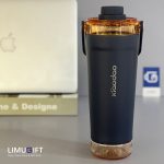 شیکر تراول ماگ دوجداره دسته دار برند Xiaodao- کد 0421 - Image 5