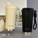 تراول ماگ نی دار 560 میل مینیمال برند دیلر (Diller) با آسان نوش و صافی دتاکس- کد 0488