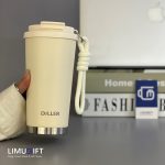 تراول ماگ نی دار 560 میل مینیمال برند دیلر (Diller) با آسان نوش و صافی دتاکس- کد 0488 - Image 3