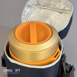 فلاسک غذای کیف دار سه عددی کد 0455 - Image 9