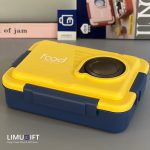 ظرف غذا استیل چند قسمتی کاسه دار Food کد 0438 - Image 3