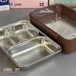 ظرف غذا برقی کتابی سه قسمتی کد 0452 - Image 6