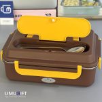 ظرف غذا برقی کتابی سه قسمتی کد 0452 - Image 4