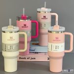 ماگ استنلی نی دار 40oz کوئنچر طرح تامبلر (Stanley) کد 0446