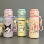 تراول ماگ فانتزی کرومی، ملودی و سینامورول دوحالته برند Sanrio کد 0496